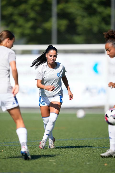 Schweiz: AXA Women's Super League 2026/2027, FC Aarau Frauen vs GC Frauenfussball - Sportanlage Schachen, Aarau: Qendresa Krasniqi (9 Grasshoppers)