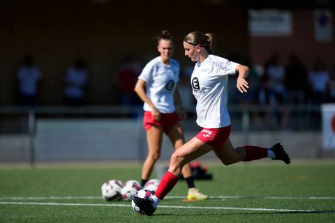 Schweiz: AXA Women's Super League 2026/2027, FC Aarau Frauen vs GC Frauenfussball - Sportanlage Schachen, Aarau: Eriona Elezi (12 FC Aarau)