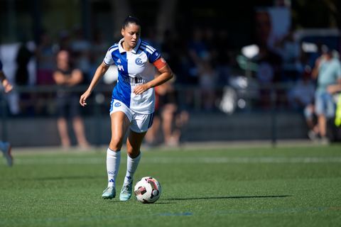 Schweiz: AXA Women's Super League 2026/2027, FC Aarau Frauen vs GC Frauenfussball - Sportanlage Schachen, Aarau: Luna Lemperiere (6 Grasshoppers) in Aktion