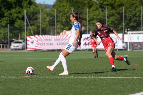 Schweiz: AXA Women's Super League 2026/2027, FC Aarau Frauen vs GC Frauenfussball - Sportanlage Schachen, Aarau: Eriona Elezi (12 FC Aarau)