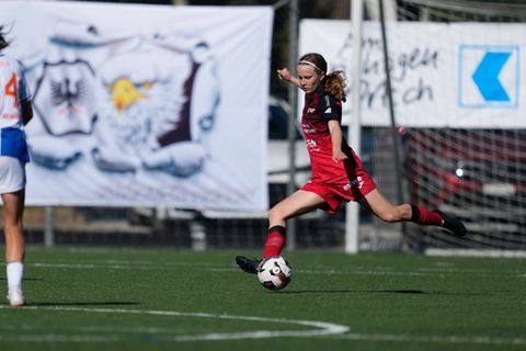 Schweiz: AXA Women's Super League 2026/2027, FC Aarau Frauen vs GC Frauenfussball - Sportanlage Schachen, Aarau: Rica Keilitz (4 FC Aarau)