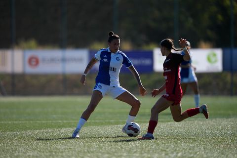 Schweiz: AXA Women's Super League 2026/2027, FC Aarau Frauen vs GC Frauenfussball - Sportanlage Schachen, Aarau: Melanie MÃ¼ller - Melanie Muller (27 Grasshoppers)