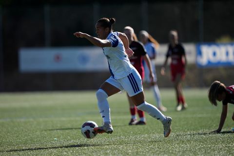 Schweiz: AXA Women's Super League 2026/2027, FC Aarau Frauen vs GC Frauenfussball - Sportanlage Schachen, Aarau: Kayla Jay Mckenna (12 Grasshoppers)