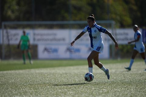 Schweiz: AXA Women's Super League 2026/2027, FC Aarau Frauen vs GC Frauenfussball - Sportanlage Schachen, Aarau: Melanie MÃ¼ller - Melanie Muller (27 Grasshoppers)