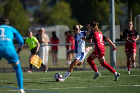Schweiz: AXA Women's Super League 2026/2027, FC Aarau Frauen vs GC Frauenfussball - Sportanlage Schachen, Aarau: Ella Ljustina (8 Grasshoppers) in Aktion