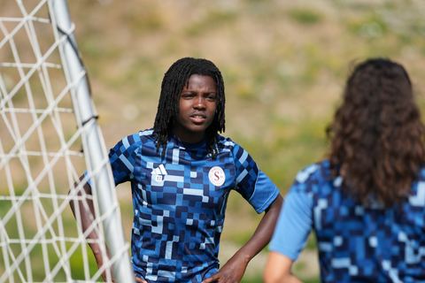 Crans-Montana, Switzerland - July 25: Garance Nein (17 SFCCF) during the AXA Women's Super League match between Servette FC Chenois Feminin and FC Sion Feminin at Stade du Christ-Roi on July 25, 2026 in Crans-Montana, Switzerland.
