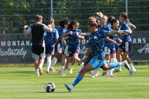 Crans-Montana, Switzerland - July 25: Le Page Manon (30 SFCCF) during the AXA Women's Super League match between Servette FC Chenois Feminin and FC Sion Feminin at Stade du Christ-Roi on July 25, 2026 in Crans-Montana, Switzerland.