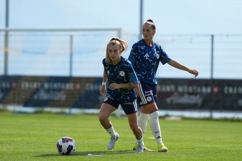 Crans-Montana, Switzerland - July 25: Ascension Martinez Salinas (8 SFCCF) during the AXA Women's Super League match between Servette FC Chenois Feminin and FC Sion Feminin at Stade du Christ-Roi on July 25, 2026 in Crans-Montana, Switzerland.
