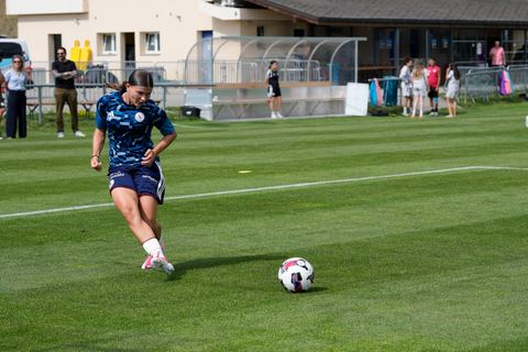 Crans-Montana, Switzerland - July 25: Chiara Wallin (20 SFCCF) during the AXA Women's Super League match between Servette FC Chenois Feminin and FC Sion Feminin at Stade du Christ-Roi on July 25, 2026 in Crans-Montana, Switzerland.