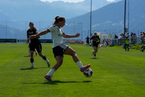 Crans-Montana, Switzerland - July 25: Magdalena Izabela Sobal (11 SFCCF) during the AXA Women's Super League match between Servette FC Chenois Feminin and FC Sion Feminin at Stade du Christ-Roi on July 25, 2026 in Crans-Montana, Switzerland.