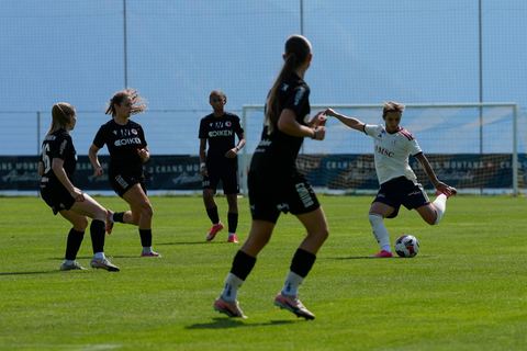 Crans-Montana, Switzerland - July 25: Andonova Natasha (7 SFCCF) during the AXA Women's Super League match between Servette FC Chenois Feminin and FC Sion Feminin at Stade du Christ-Roi on July 25, 2026 in Crans-Montana, Switzerland.