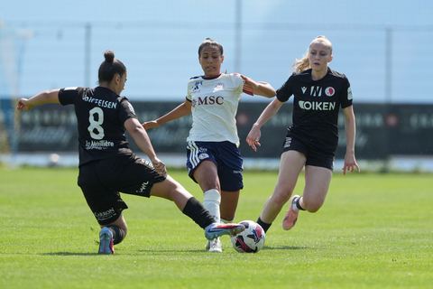 Crans-Montana, Switzerland - July 25: Daina Bourma (3 SFCCF) during the AXA Women's Super League match between Servette FC Chenois Feminin and FC Sion Feminin at Stade du Christ-Roi on July 25, 2026 in Crans-Montana, Switzerland.