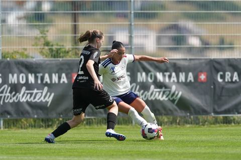 Crans-Montana, Switzerland - July 25: Terchoun Meriame (25 SFCCF) during the AXA Women's Super League match between Servette FC Chenois Feminin and FC Sion Feminin at Stade du Christ-Roi on July 25, 2026 in Crans-Montana, Switzerland.
