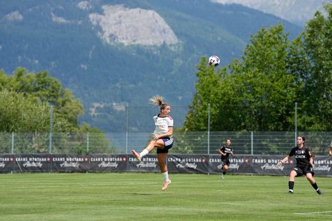 Crans-Montana, Switzerland - July 25: {faceTag} during the AXA Women's Super League match between Servette FC Chenois Feminin and FC Sion Feminin at Stade du Christ-Roi on July 25, 2026 in Crans-Montana, Switzerland.