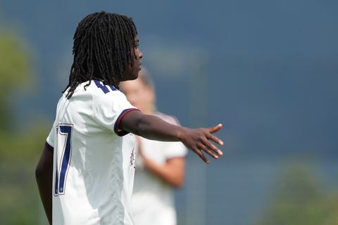 Crans-Montana, Switzerland - July 25: Garance Nein (17 SFCCF) during the AXA Women's Super League match between Servette FC Chenois Feminin and FC Sion Feminin at Stade du Christ-Roi on July 25, 2026 in Crans-Montana, Switzerland.