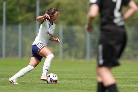Crans-Montana, Switzerland - July 25: Lea Magali Sergeant-huet (16 SFCCF) during the AXA Women's Super League match between Servette FC Chenois Feminin and FC Sion Feminin at Stade du Christ-Roi on July 25, 2026 in Crans-Montana, Switzerland.